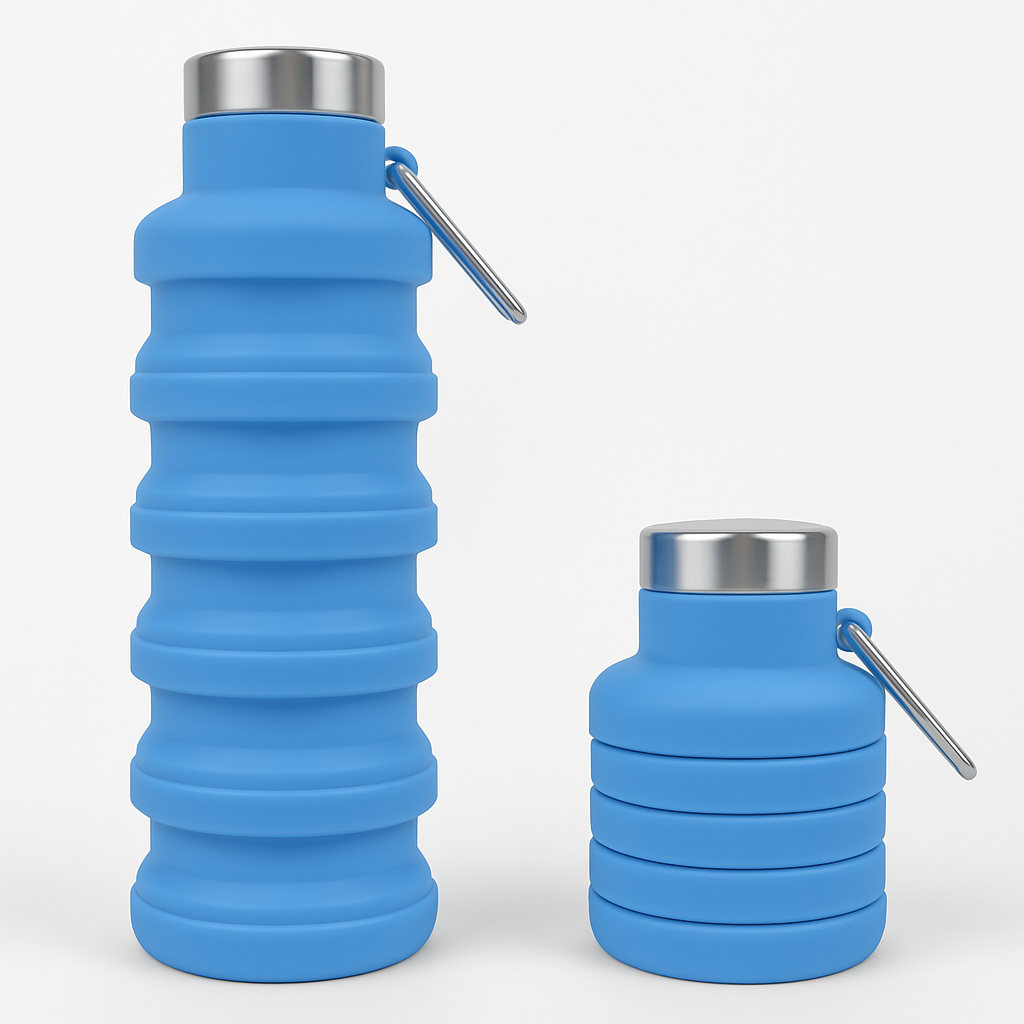 FlexiBottle™ – 500ml BPA-Free Silicone Bottle