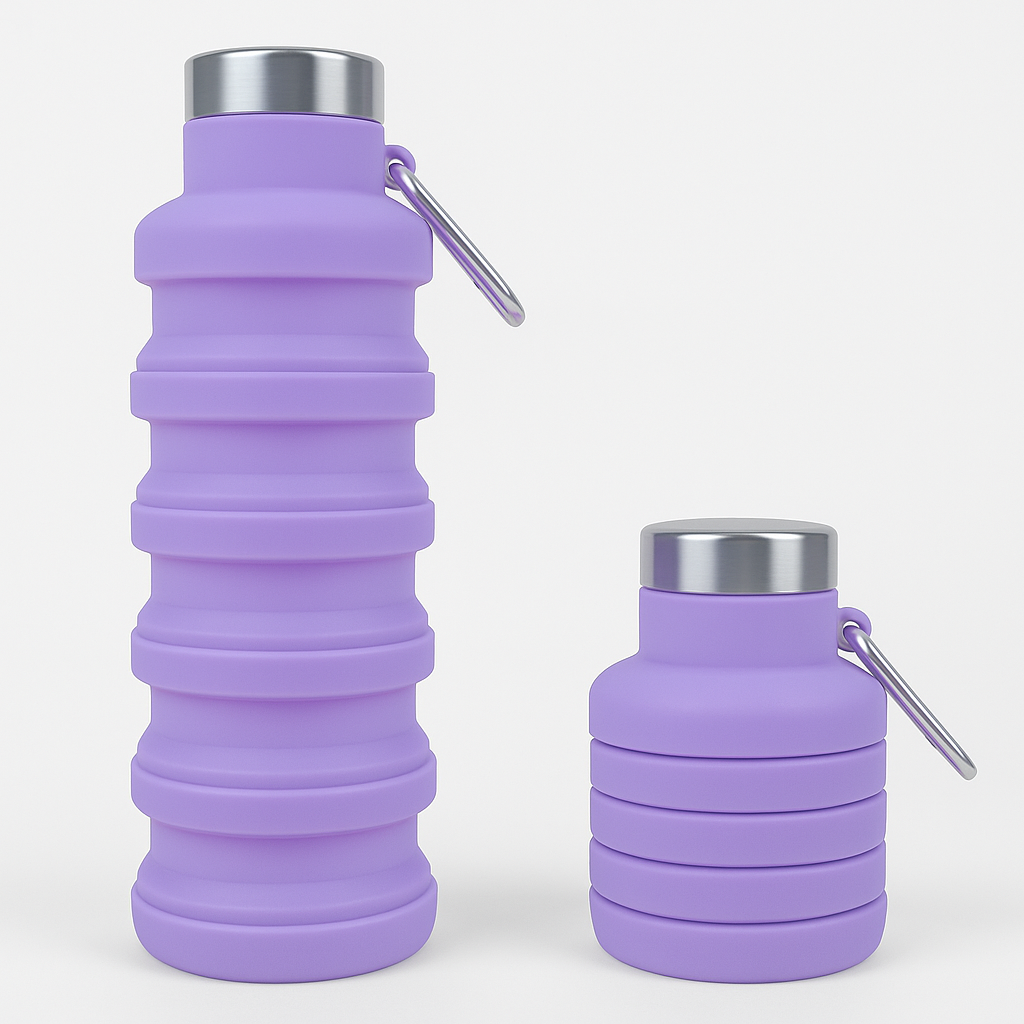 FlexiBottle™ – 500ml BPA-Free Silicone Bottle