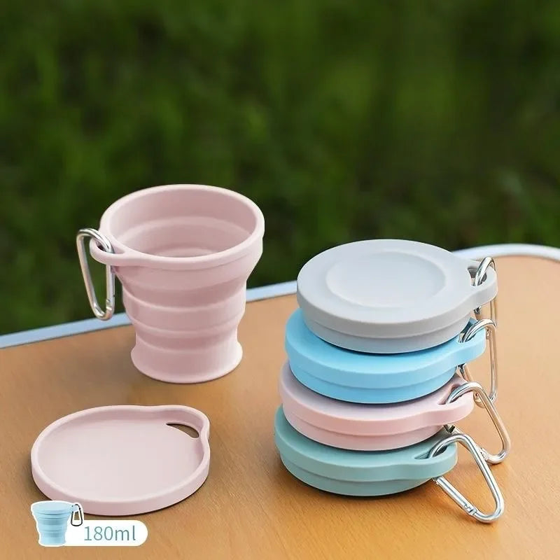 FlexiCup™  180ML BPA-Free Silicone Portable Folding Cup